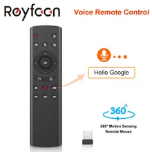 Voice Remote Control G20 G20S 2.4G Wireless Mini Kyeboard Air Mouse with Microphone IR Learning for Android TV Box G10 G20S G30
