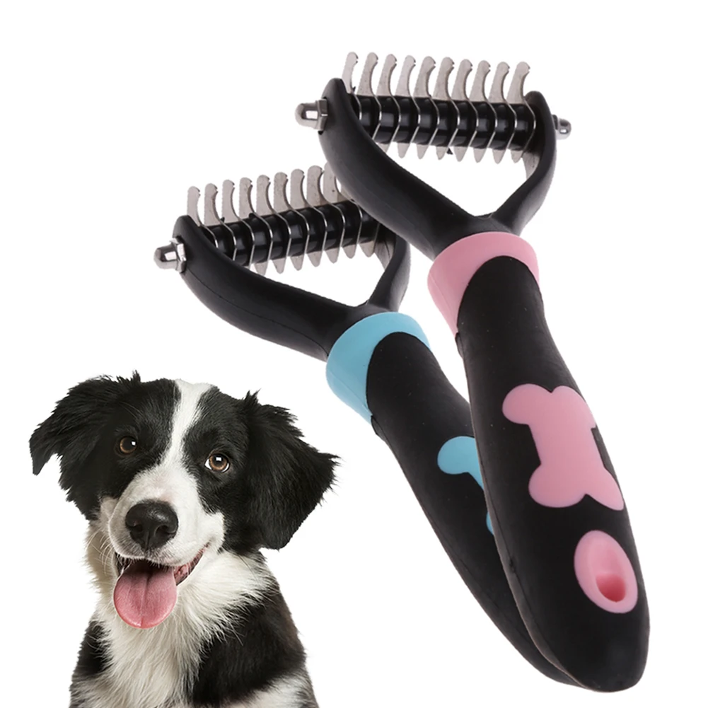 10 лезвий расческа для вычесывания собак и домашних питомцев|Расчески собак| |