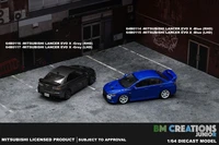new 164 scale mitsubiishi lancer evolution x miniature cars model by bm creations junior 3 inches diecast toys for collection