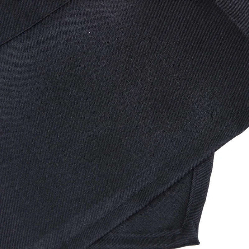 

Black Half Apron Ladies Mens Chefs Waiter With 2 Pockets Bar Short Waist Solid