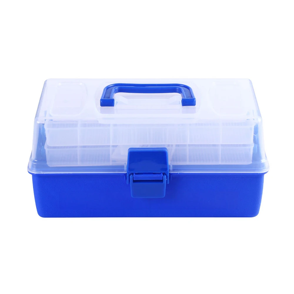 

Large Capacity 3 Layer Fishing Tackle Storage Case Waterproof Fishing Hook Supplies Tool Storage Box Fishing Tackle box