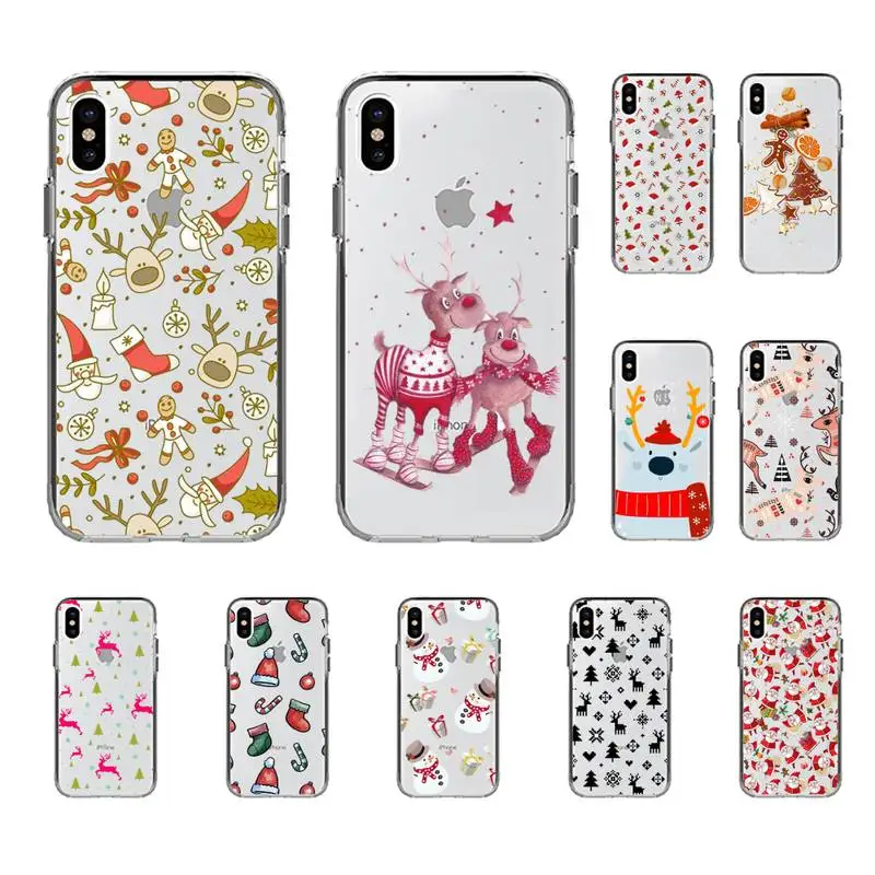 

Merry Christmas Phone Case for iphone 13 8 7 6 6S Plus X 5S SE 2020 XR 11 12 pro XS MAX
