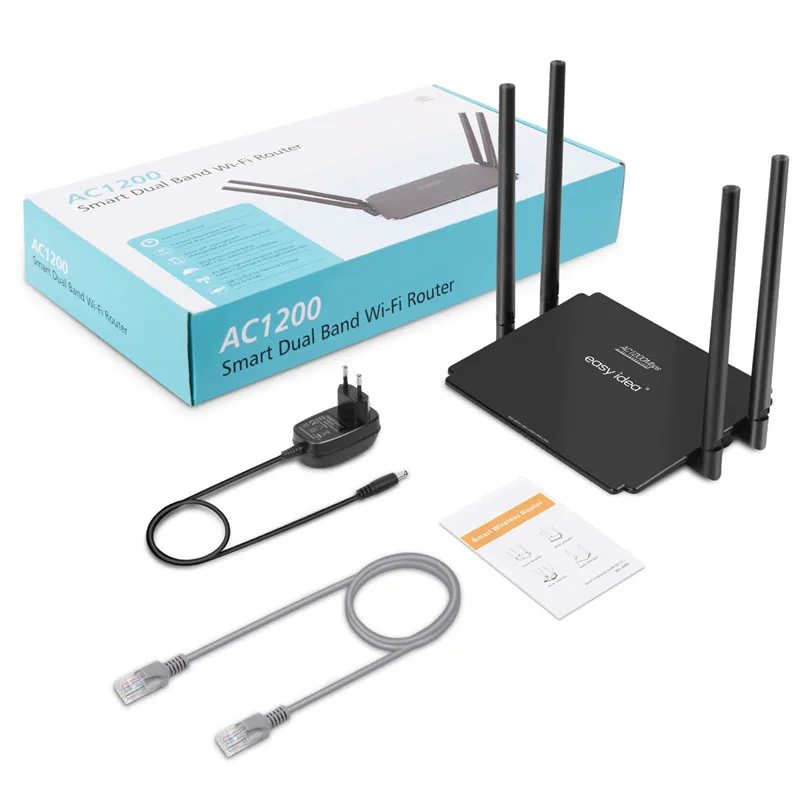 Wifi Router Wireless repeater 1200Mbps 5Ghz Wi-Fi Booster Dual Band Range Extender Wi Fi Signal Amplifier Access Point | Компьютеры и