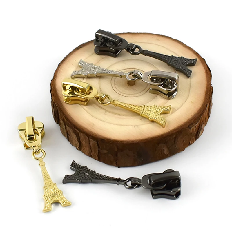 10 шт. Meetee 3 #5 # башня на молнии ползунок съемник головка для металла смола молния Ремонтный комплект закрытие