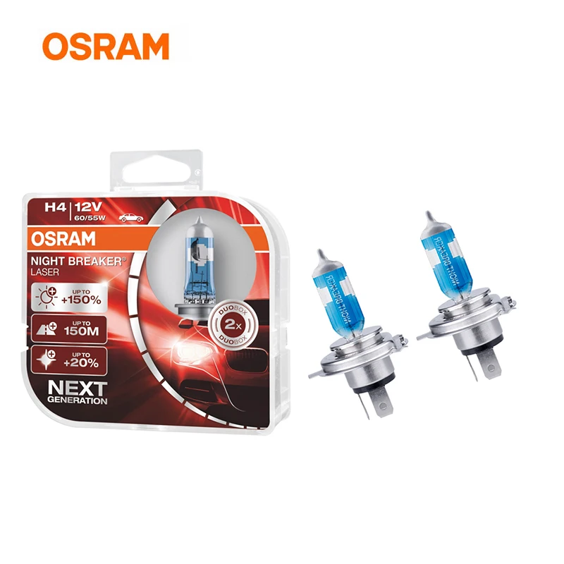 Лампа Ксеноновая OSRAM следующего поколения H4 Hi/короче спереди и длиннее сзади)