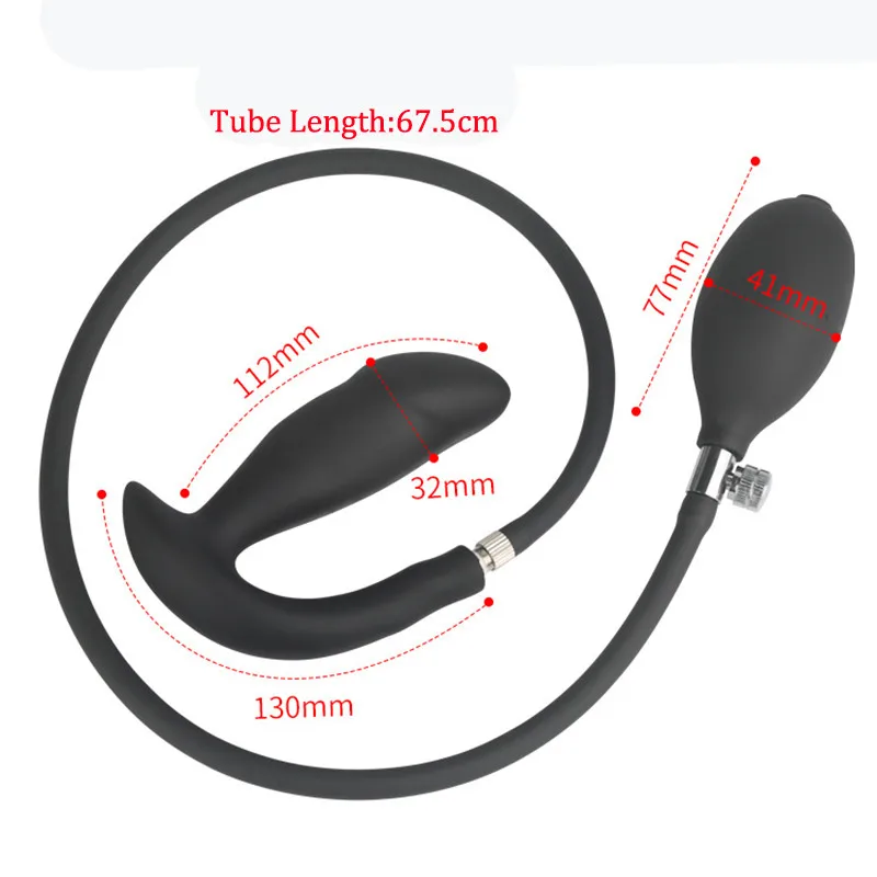 Надувной силиконовый супер большой фаллоимитатор диаметром 250 мм с анальной