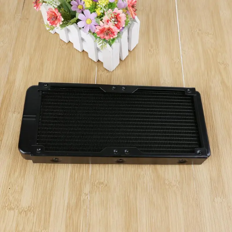 VODOOL 240mm 18 Tubes Aluminum Computer Case Water Cooling Radiator Heat Sink Part DIY Accessories For Desktop PC | Компьютеры и офис