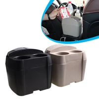 folding car trash bin frame auto garbage bin auto rubbish storage waste organizer holder bag bucket accessories