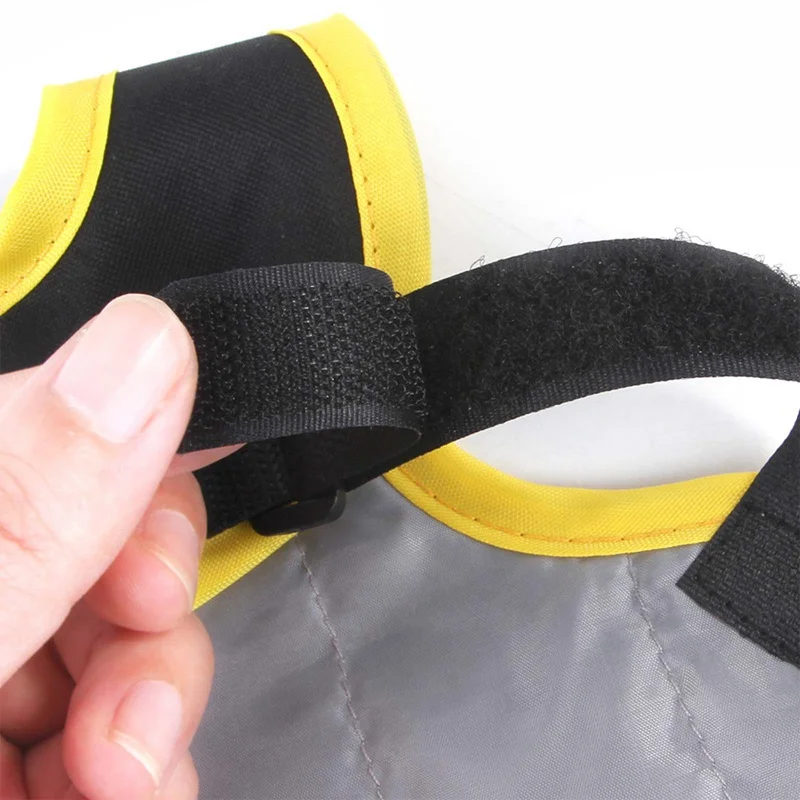 

Pet Vest Night Reflective Chicken Vest Clothes Breathable Poultry Saddle Polyester Poultry Harness For Chicken Duck Goose Hen