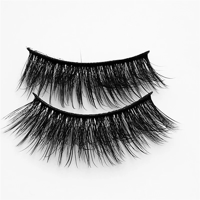 

5 Pairs Of Imitation Mink 3D Eyelashes Natural Thick Fluffy Handmade Makeup Lash Boxes Packaging Eyelash Extension Supplies