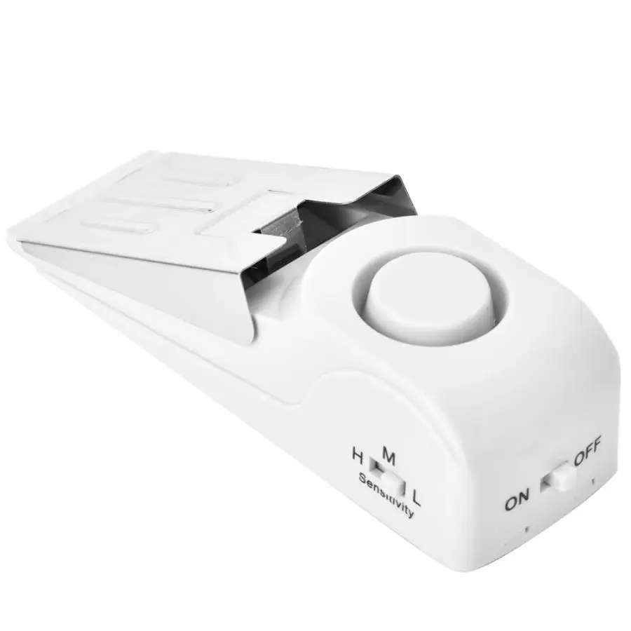 Портативная охранная домашняя дверная Стопорная блокирующая Блокировка 120dB