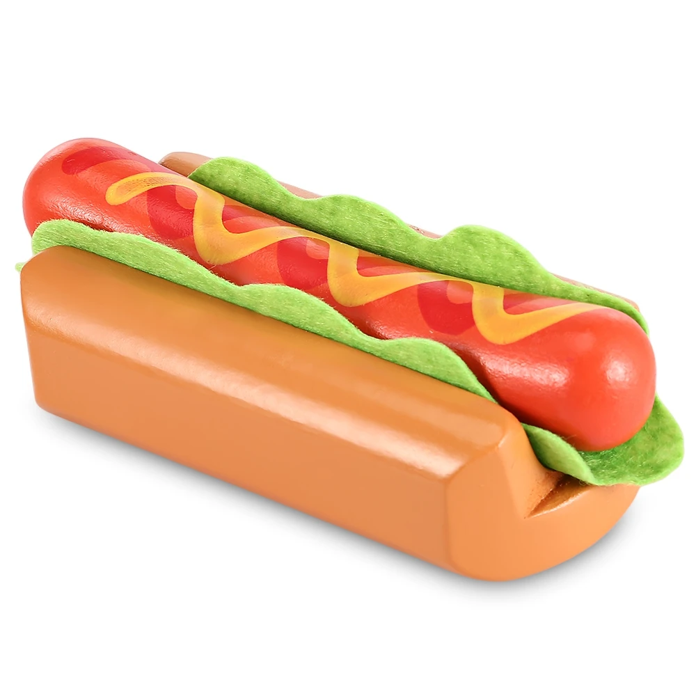 Детская имитация еды гамбургер Хотдог кухонная еда игрушечный набор ролевые