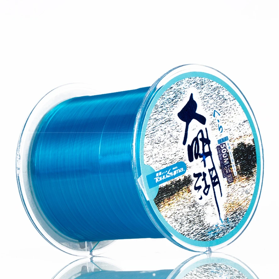 

Рыболовная леска 500 м нейлоновая моно-соленая/пресная японская, зимняя, очень прочная