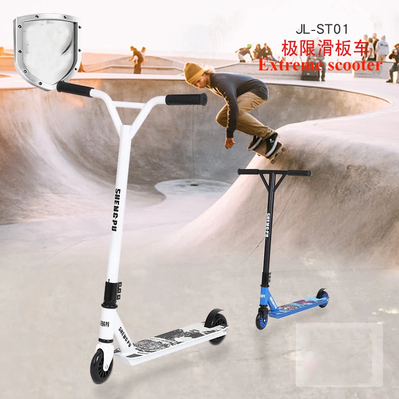 

Extreme Stunt Pro Scooter Two-Wheeled Pedals Child Slide Adult Sports Racing Skatepark Flips Freestyle Kick Scooter Insane Kid