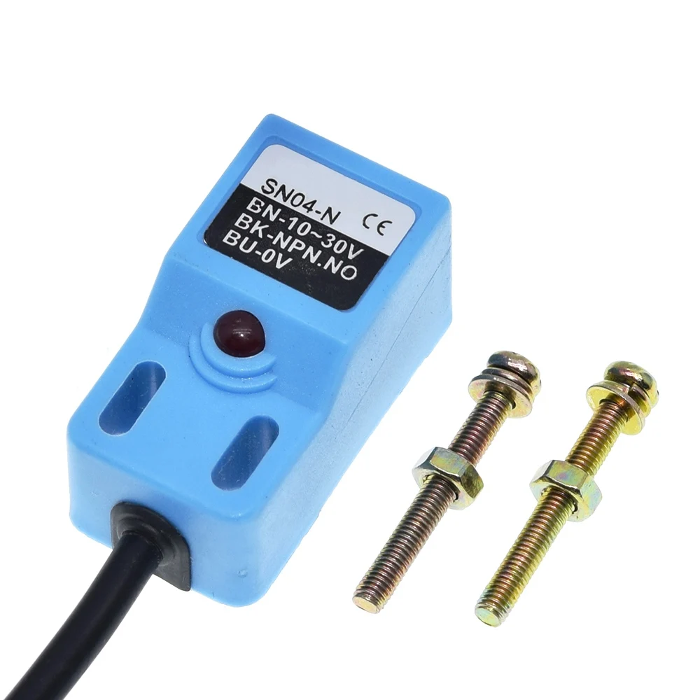 Шэньян SN04 N N2 DC NPN NO NC 4 мм 10 30V Индуктивный бесконтактный Сенсор контрольный