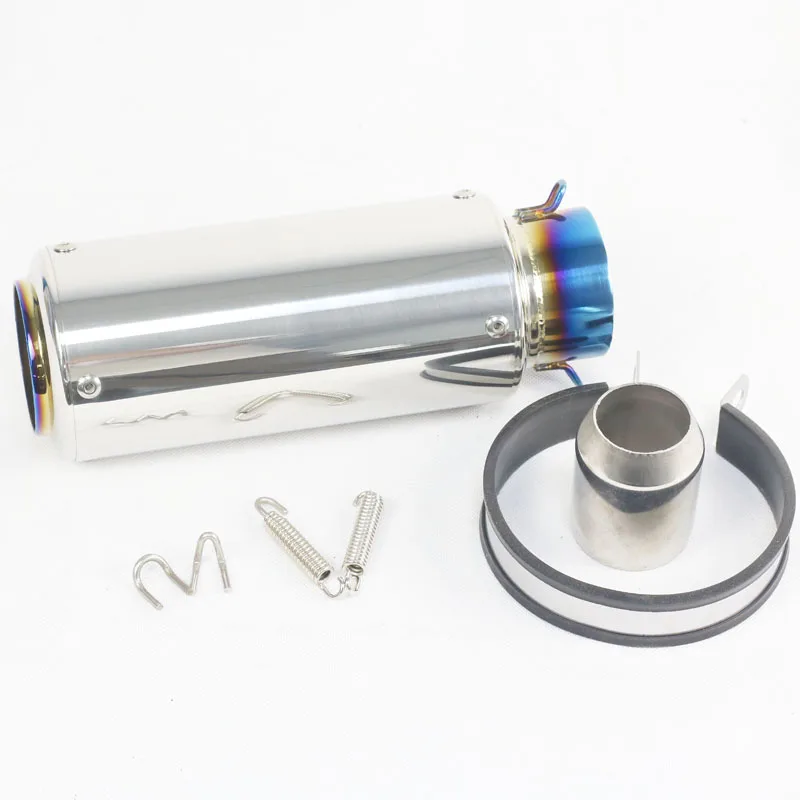 

1 Set 51mm Universal Motorcycle Exhaust Pipe Stainless Steel Exhaust with DB Killer Escape Muffler for Harley Honda Bmw Suzuki