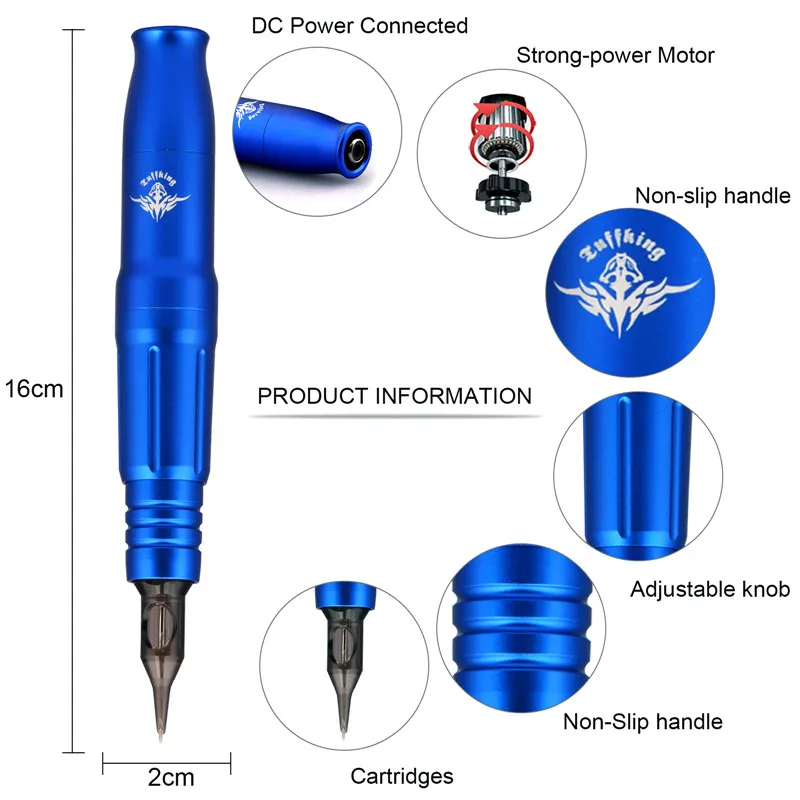 Машинка для перманентного макияжа ротационная тату-машинка бровей ручка четырех