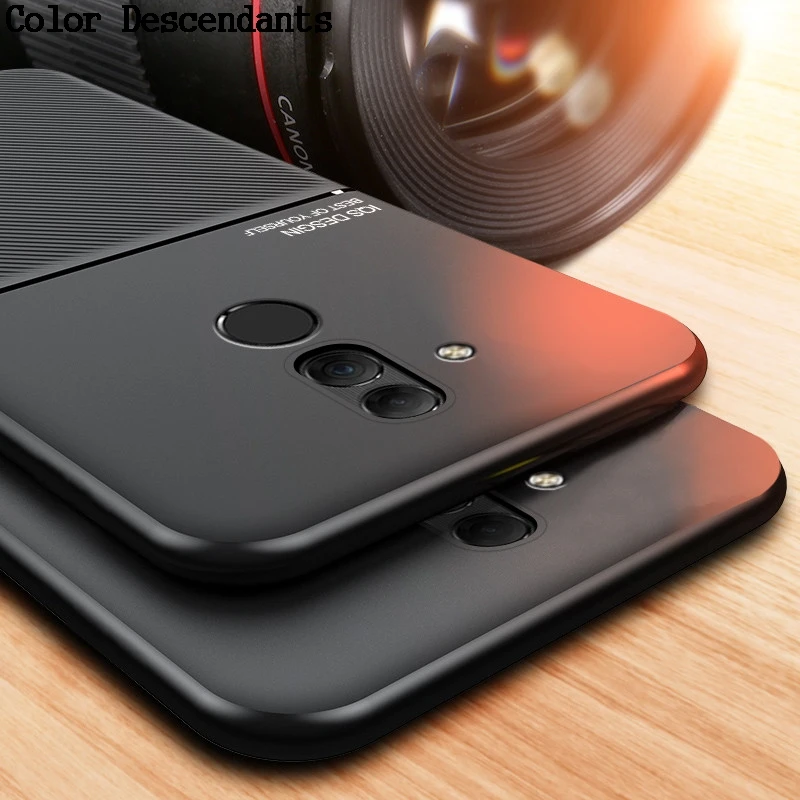 Магнитный Мягкий тканевый чехол для Huawei Mate 20 Lite мягкий силиконовый чехол-бампер 30
