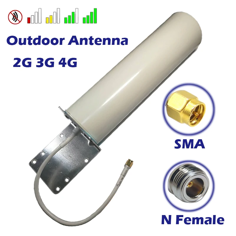 Уличная антенна 3G 4G 2G GPRS GSM Omni SMA /N гнездовой разъем для модема маршрутизатора AP