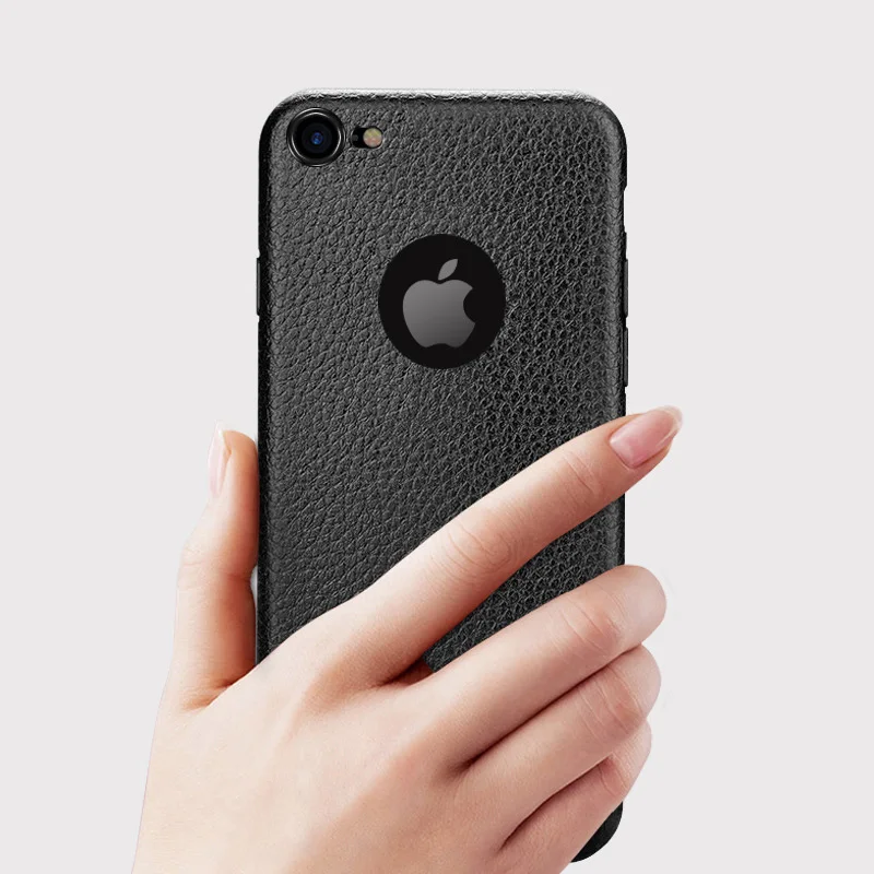 Роскошный черный кожаный чехол для телефона Apple iPhone X XR XS Max 8 7 6 6s Plus 7plus 8plus 10|Бамперы| |