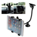 Автомобильный держатель для лобового стекла и для планшета Ipad Mini Air Tab 7-11 дюймов, плоский и длинный шланг на присоске