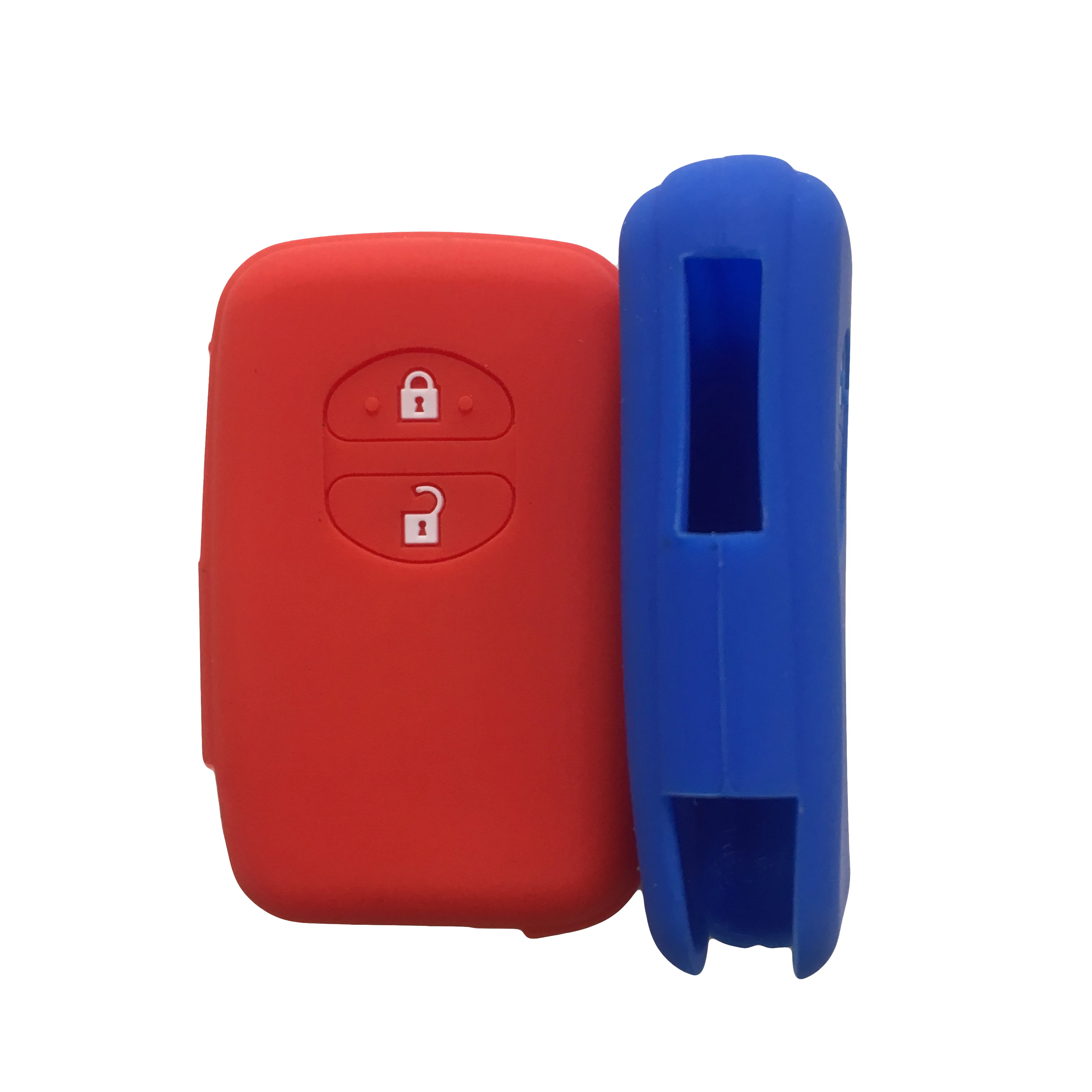 

Key Cover for Toyota Prius Camry Highlander Crown Prado Auris RAV4 Land Cruiser 200 Hilux Car Key Cover Silica Gel Case for Keys