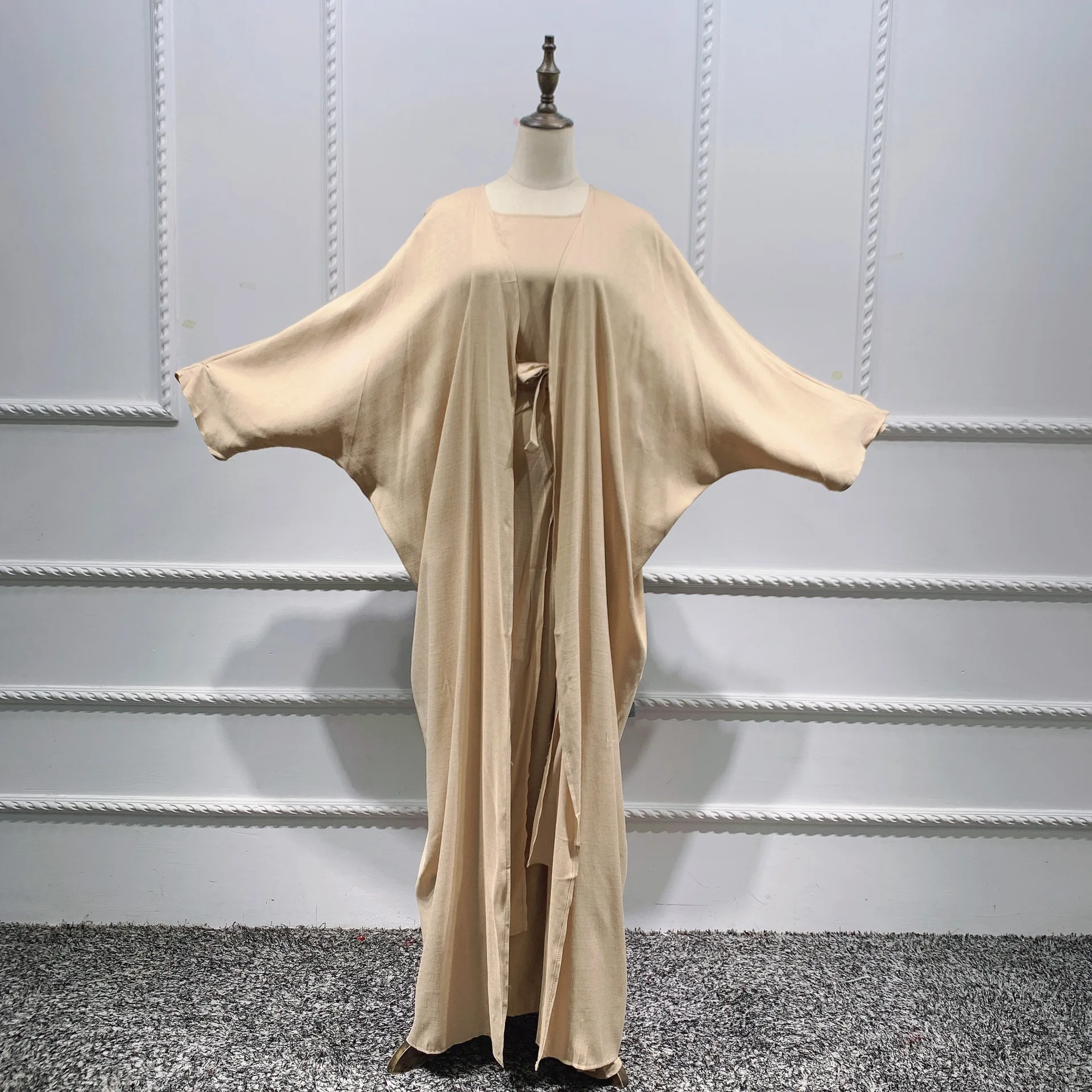 Комплект женский из 3 предметов турецкое мусульманское платье модная одежда