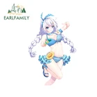 EARLFAMILY 13 см x 8,6 см для Honkai Impact 3 Автомобильная наклейка индивидуальная наклейка на лобовое стекло мотоцикл автомобильный Стайлинг Граффити стикер s