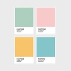 Цветная настенная художественная картина Пантон, плакат с принтами, желтый, синий, зеленый, розовый, Современная Картина на холсте для гостиной, декоративный комплект медсестры