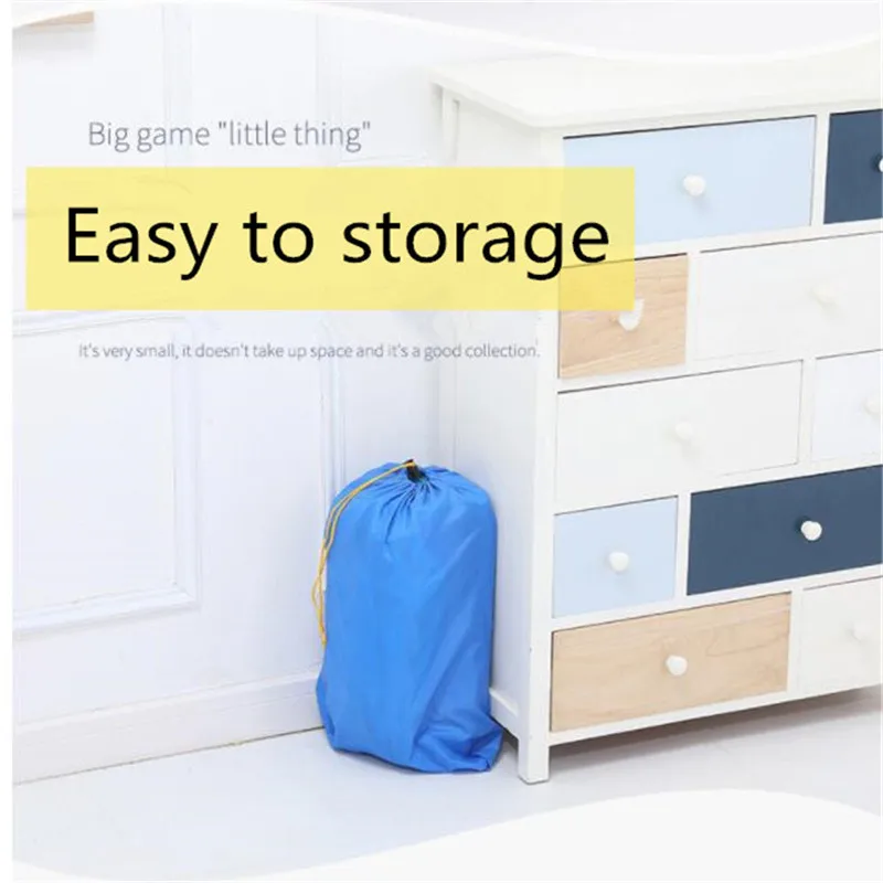 Детский сухой бассейн портативный складной круглый мягкий для шаров океана