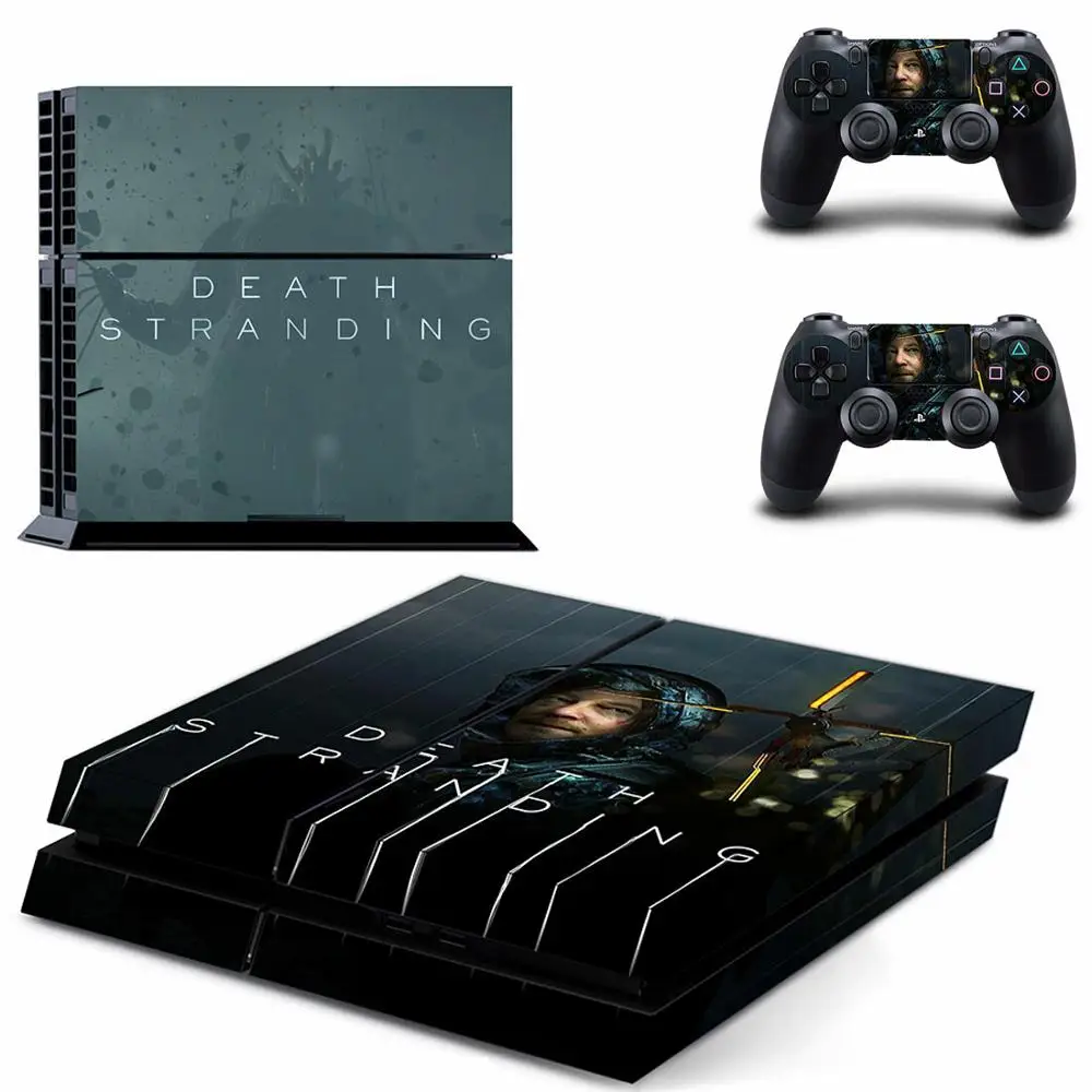 GYTM2849 Death Stranding PS4 наклейка s Play station 4 кожа PS 4 Наклейка Наклейки Обложка для Playstation 4 PS 4 консоли и контроллера Скины - Цвет: GYTM2849