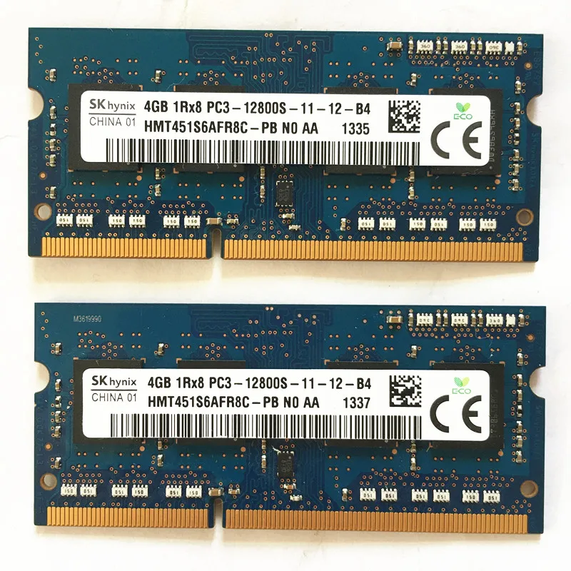SK hynix DDR3 Оперативная память 4 Гб PC3 12800S 11 1600 МГц памяти ноутбука 1 5 V|Оперативная