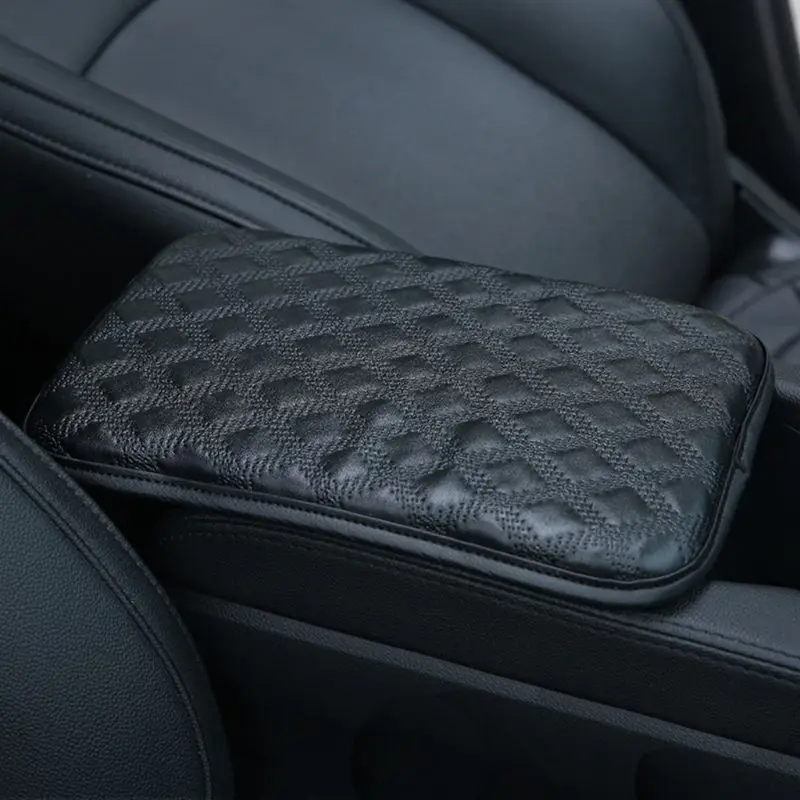 

1pc 30*21cm 4 Color Universal Car Armrest Pad Cover, Automobiles Car Center Console Armrest Cover PU Leather Cushion