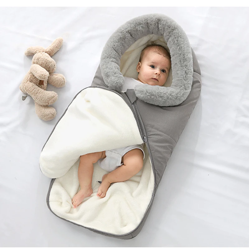 Детский спальный мешок водонепроницаемый ветрозащитный для детской коляски