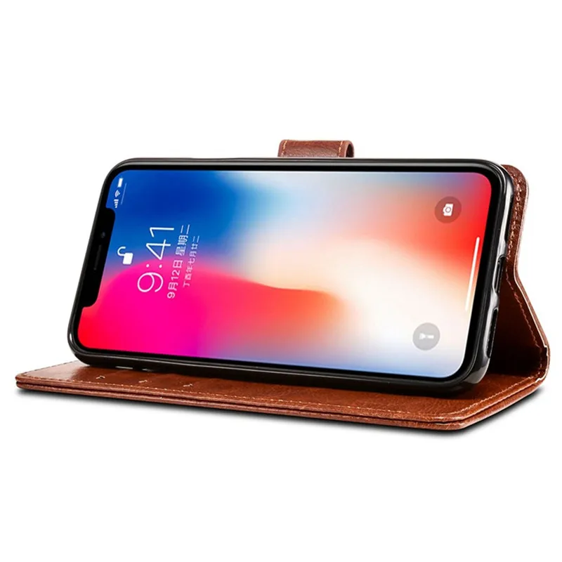 Флип-чехол для телефона из искусственной кожи LG Ray Zone X190 X180 чехол-книжка с