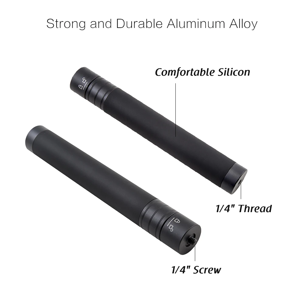 FeiyuTech V2 700 Reach Pole Extension Bar for Feiyu G5/WG2/SPG ZhiYun SMOOTH Crane 3-Axes Handheld Gimbal with 1/4" Thread |