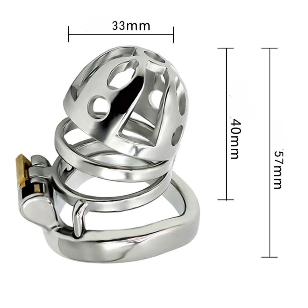 FAAK Нержавеющая сталь Мужской Целомудрие устройство рукав для пениса взрослых