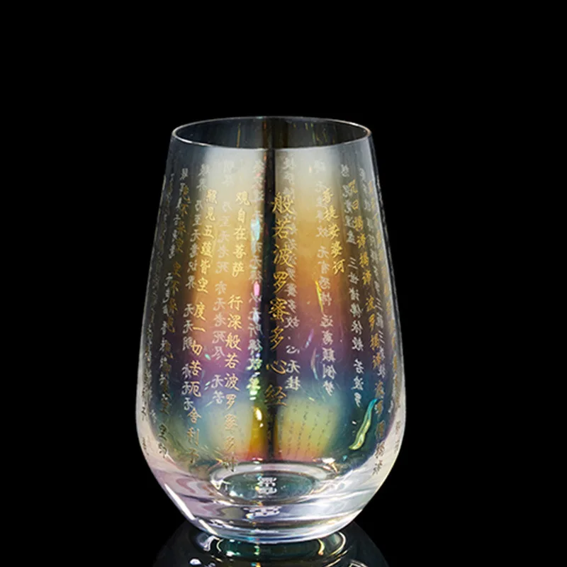 Стакан в китайском стиле чашка для чая с градиентом хрустальный стакан воды
