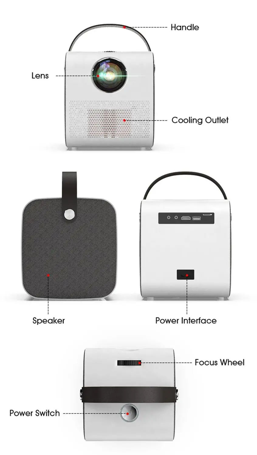 

ALSTON Q3, 2800 , Full HD 1080P, 3D