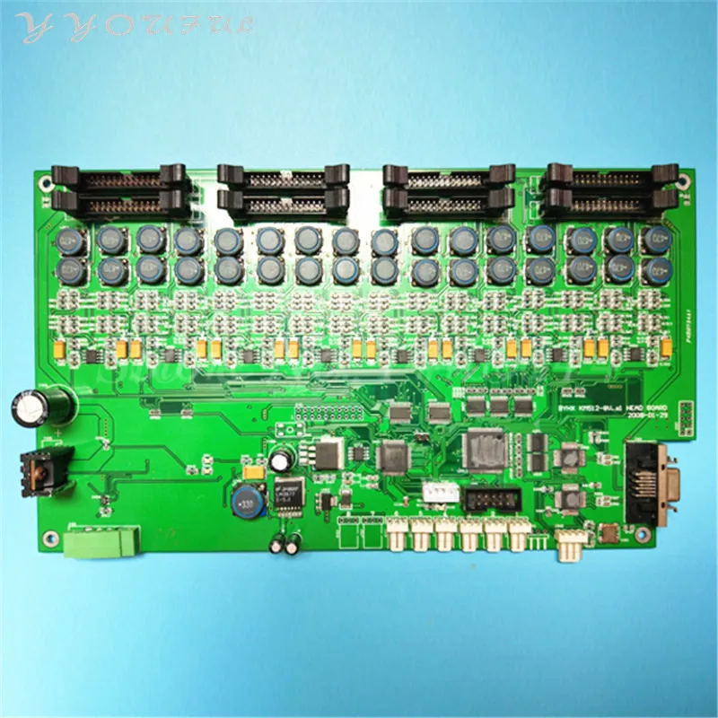 Сольвентный принтер человека konica 512 Печатающая головка доска byhx km512 8v.a1 головная