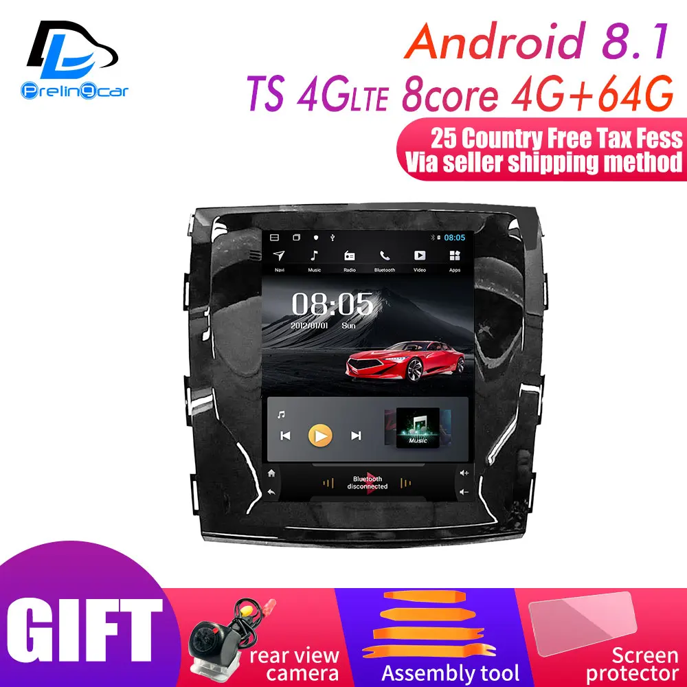 TS-4G 4G64G An8.1 32G rom вертикальный экран android 4G gps Мультимедиа Видео Радио плеер для maval h9- лет автомобиля navigaton стерео - Цвет: TS-4G 4G64G An8.1