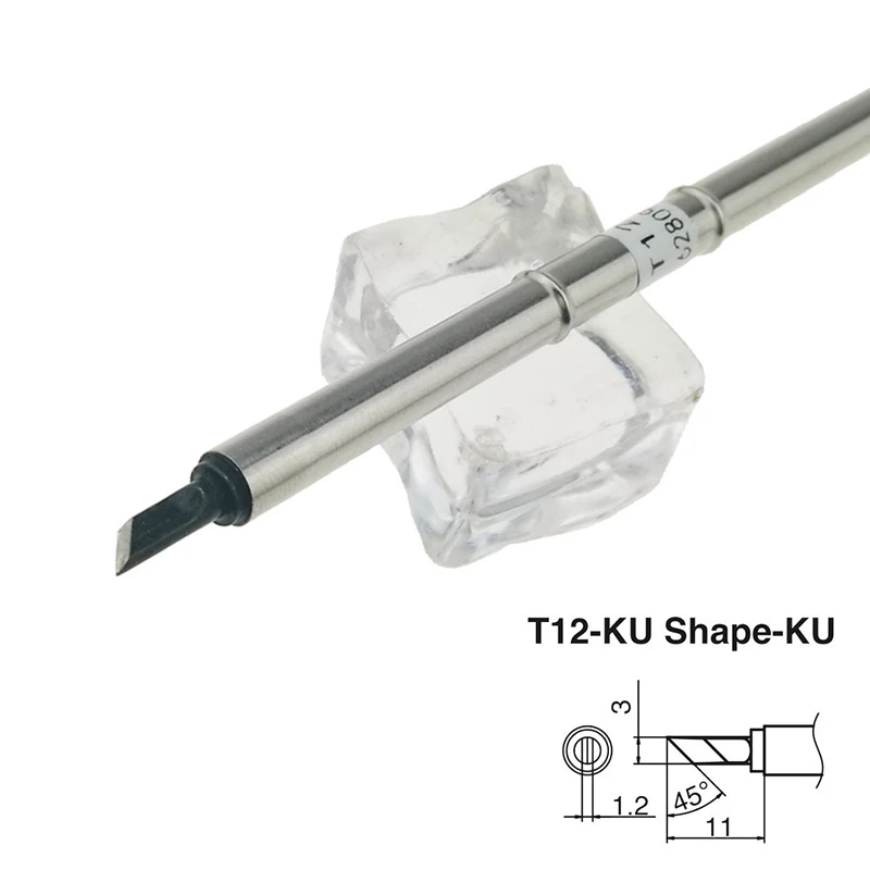Высококачественный T12-K BC2 ILS JL02 KU паяльный наконечник для 951 952 использования для паяльной станции HAKKO T12 7s инструменты для сварки расплава олова