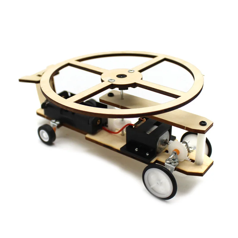 

3D Assemble No.1 Helicopter Wooden Puzzle Plane Wood Model Building Kit DIY Craft Kit Creative Educational Toy
