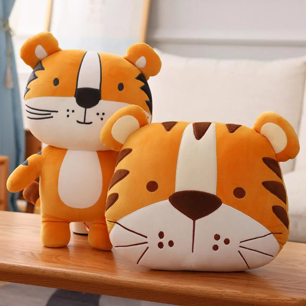 

Nice-looking Plush Tiger Doll Pillow Plush Doll Soft Texture Photo Props