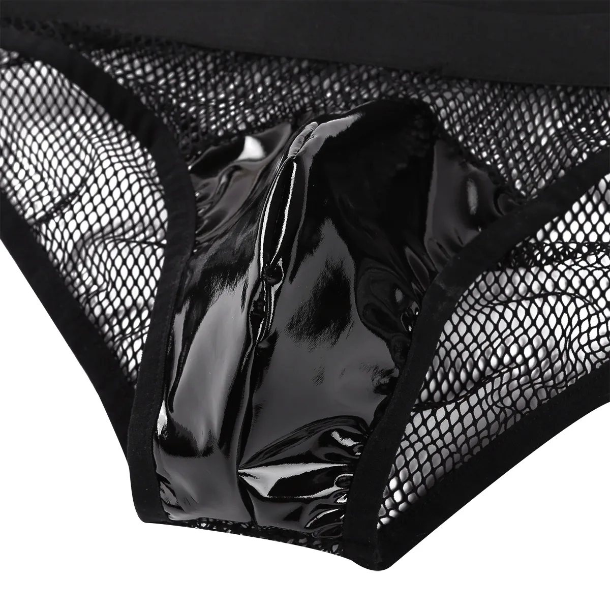 Нижнее белье мужское сексуальные открытые прозрачные трусики сетчатые со