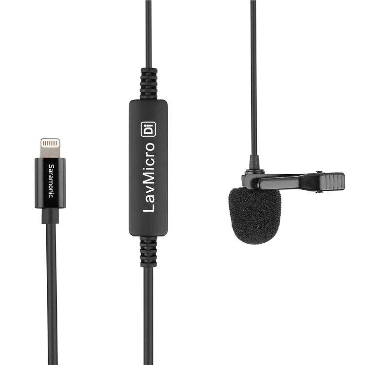 Saramonic LavMicro+ DC качество вещания петличный микрофон с контролем и входным управлением для компьютера тип-c IOS смартфон камера