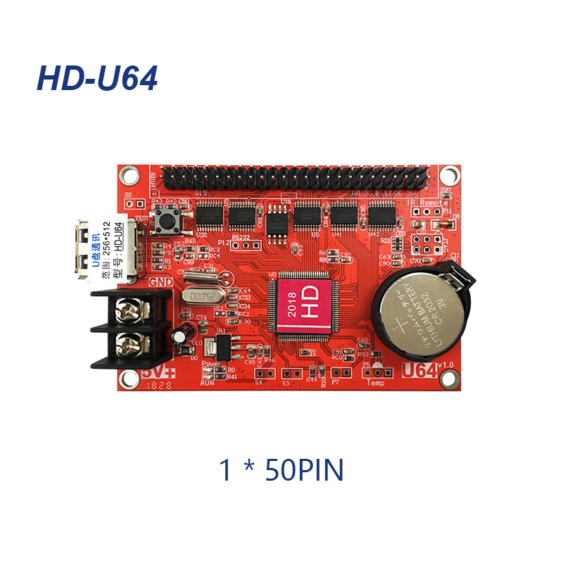 Huidu HD U62 u диск одноцветный светодиодный модуль для работы с картами модуль|led display