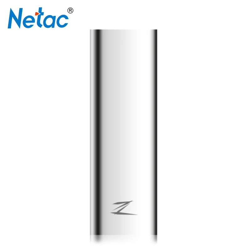 Netac 128 ГБ Z тонкий портативный SSD твердотельный накопитель 256 ТБ 2 Type c USB 3 1