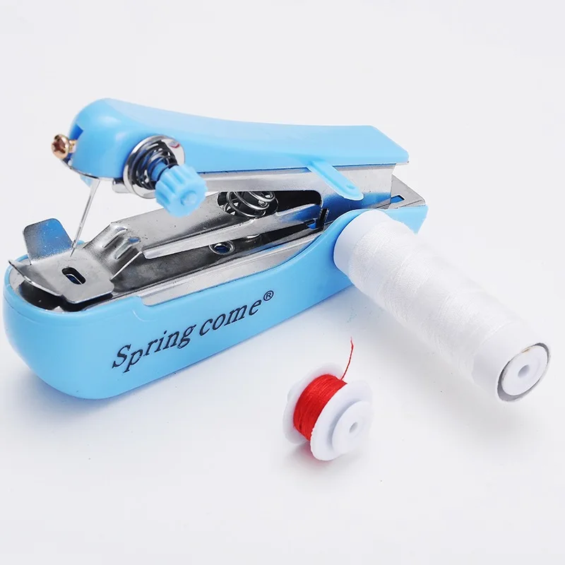

Useful Tailor Tools Home Travel Small Embroidery Manual Operation Simple Sewing Tools Portable Mini Sewing Machine Creative