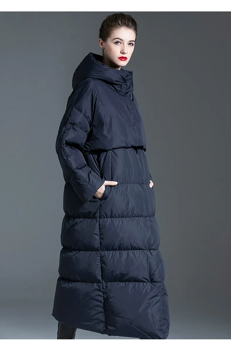 Winter women's high-quality down jacket loose casual puffer plus size 10XL warm and fashionable winter jacket